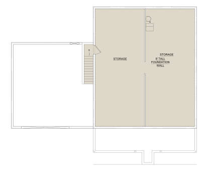 Basement for House Plan #8768-00209