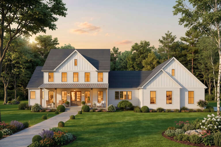 House Plan House Plan #35922 Front Elevation 