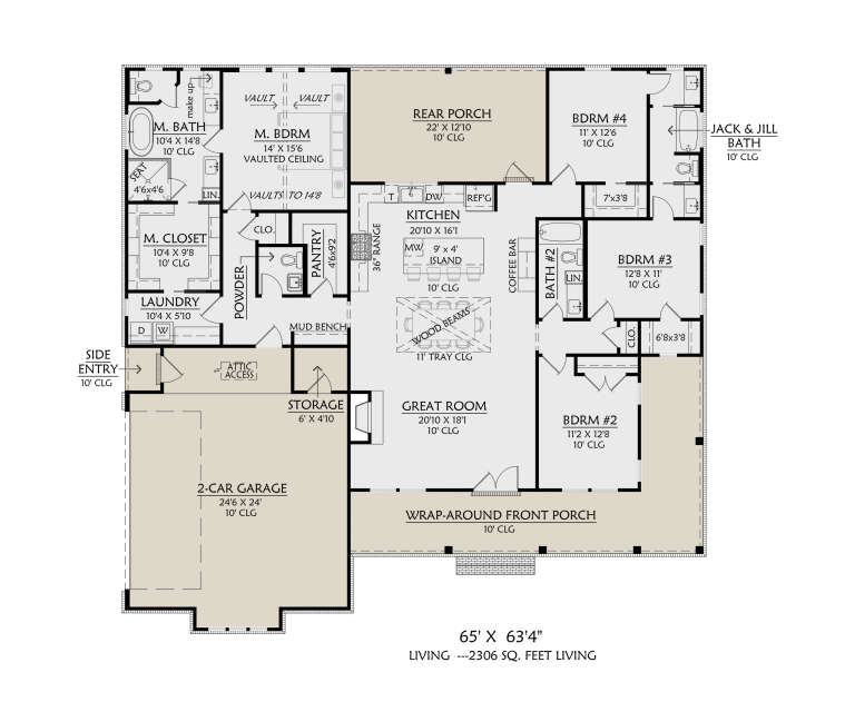 House Plan House Plan #35925 Drawing 1