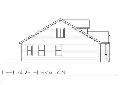 Craftsman House Plan #340-00025 Elevation Photo