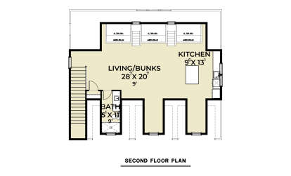 Second Floor for House Plan #2464-00236