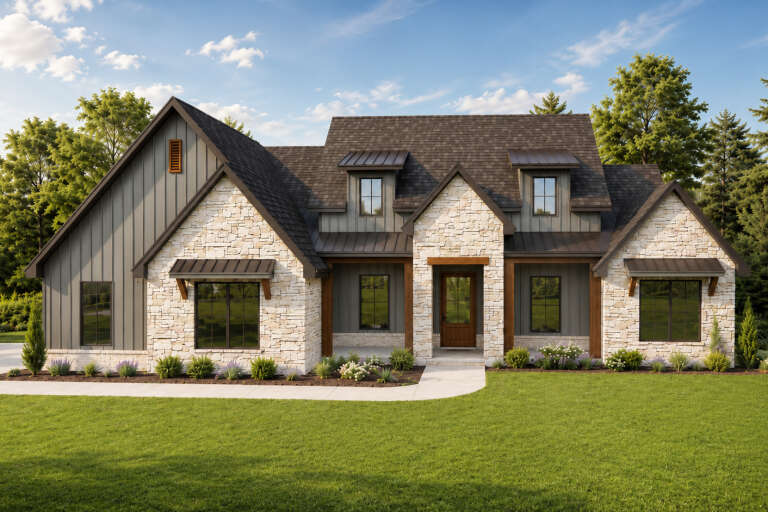 House Plan House Plan #35931 Front Elevation 