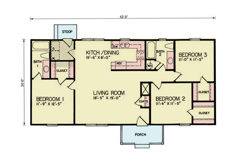 House Plan House Plan #35935 Drawing 1