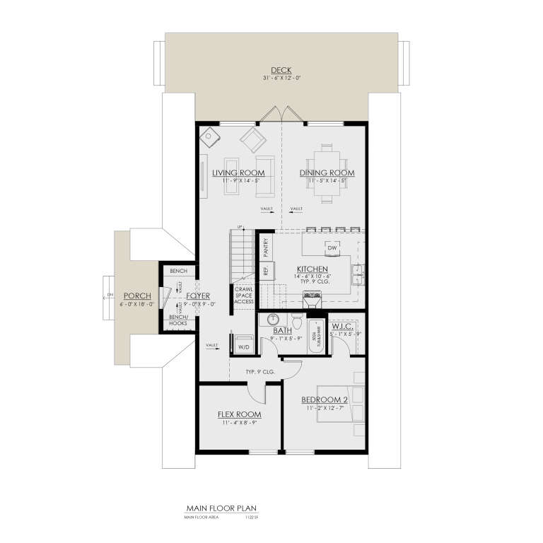 House Plan House Plan #35936 Drawing 1