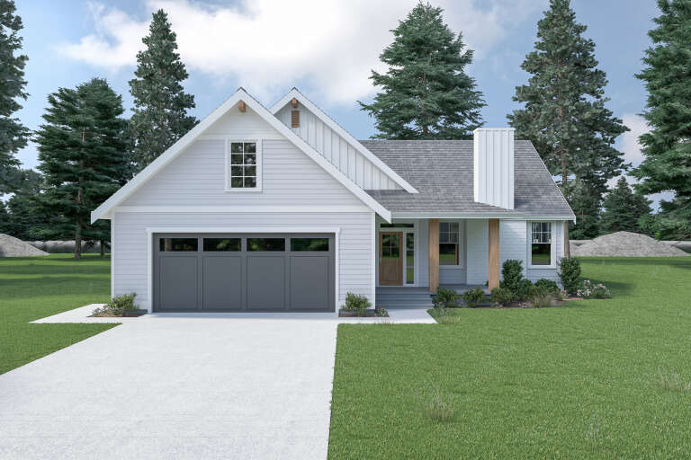 House Plan House Plan #35937 Front Elevation 