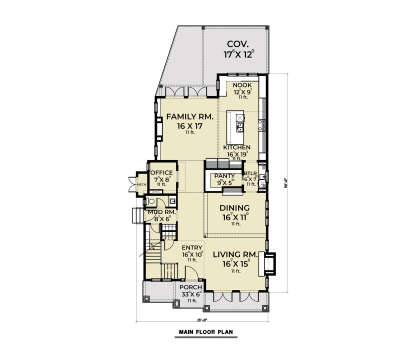 Main Floor  for House Plan #2464-00238