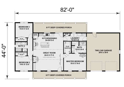 Main Floor  for House Plan #1776-00185