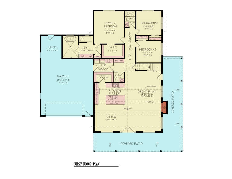 House Plan House Plan #35945 Drawing 1