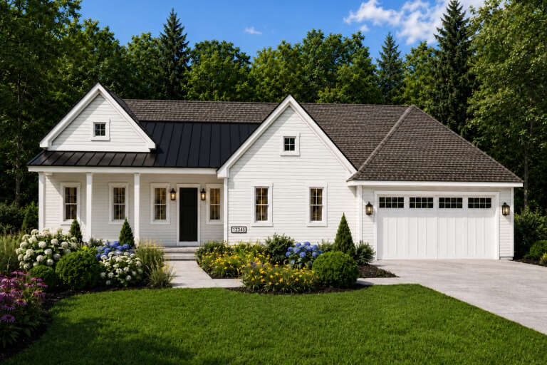 House Plan House Plan #35946 Front Elevation 