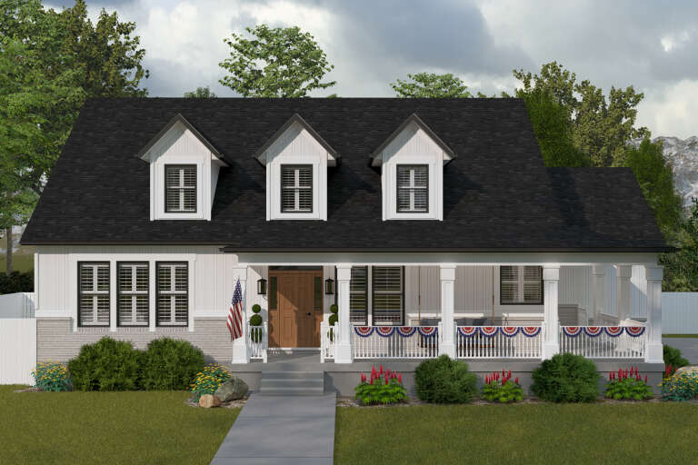House Plan House Plan #35949 Front Elevation 