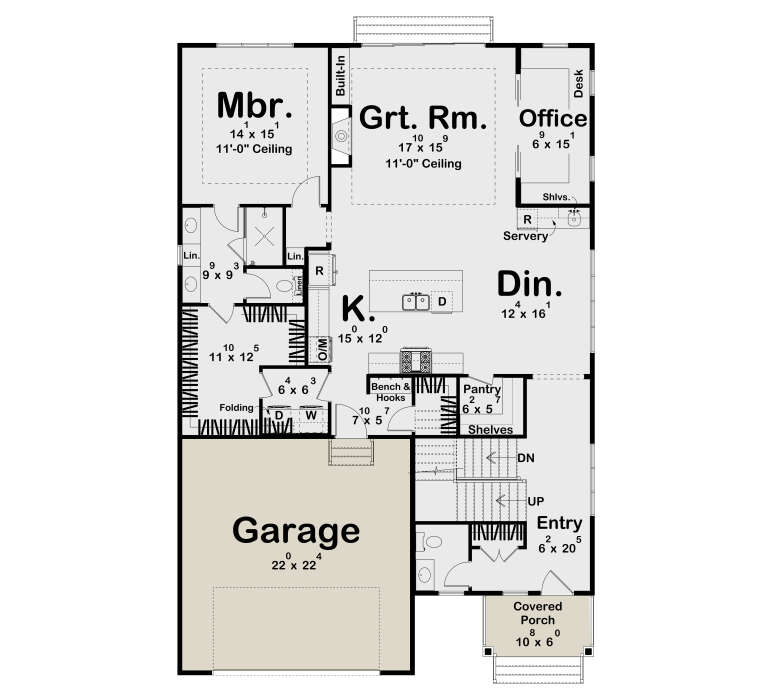 House Plan House Plan #35951 Drawing 1