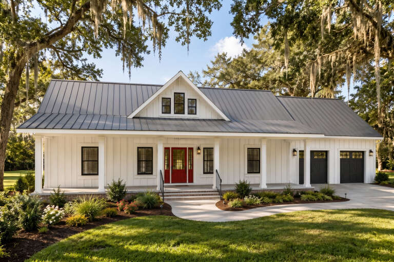 House Plan House Plan #35952 Angled Front Elevation