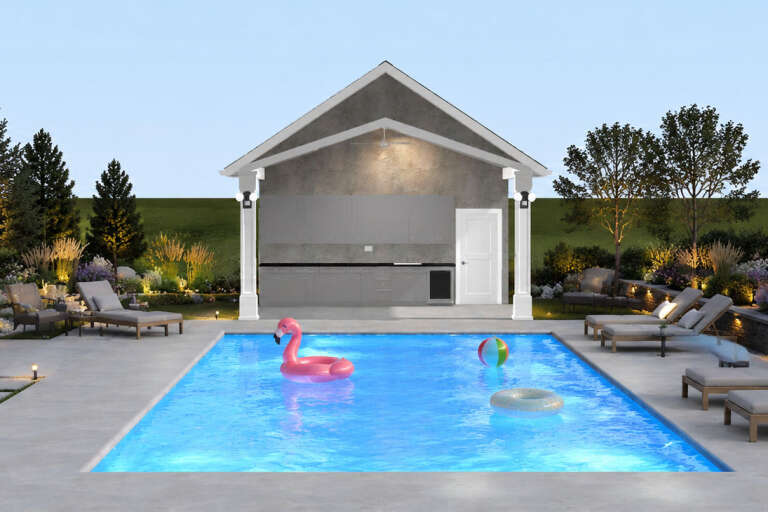 House Plan House Plan #35954 Front Elevation 