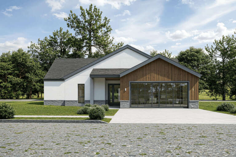 House Plan House Plan #35955 Front Elevation 