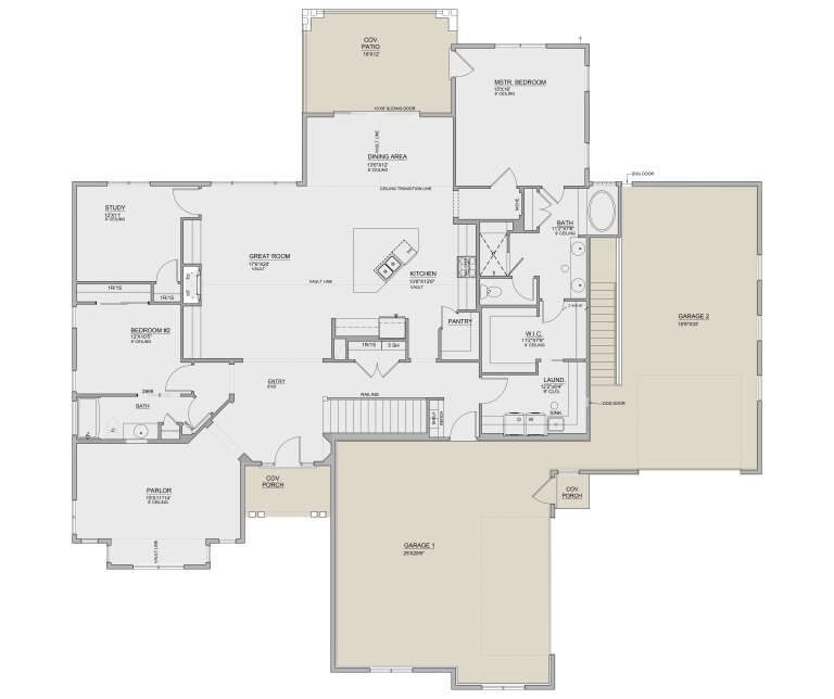 House Plan House Plan #35957 Drawing 1