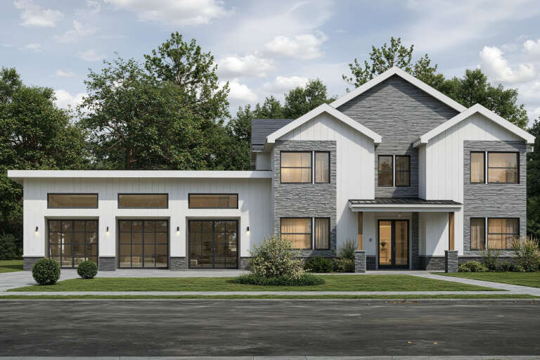 House Plan House Plan #35958 Front Elevation 