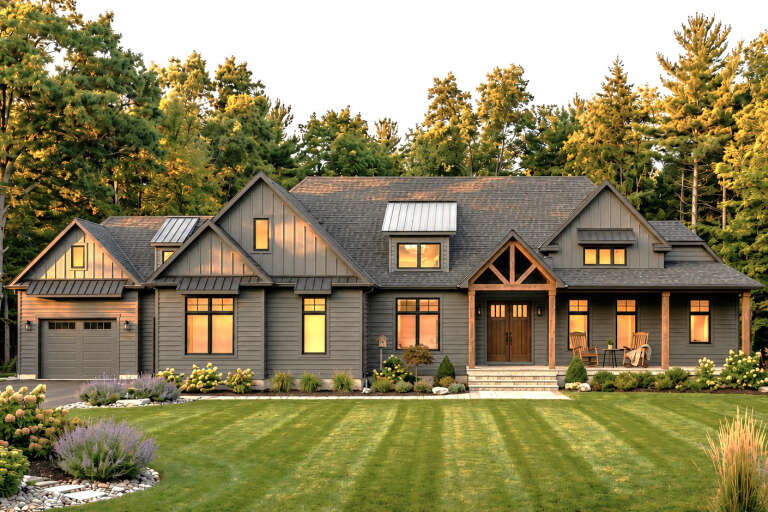 House Plan House Plan #35961 Front Elevation 