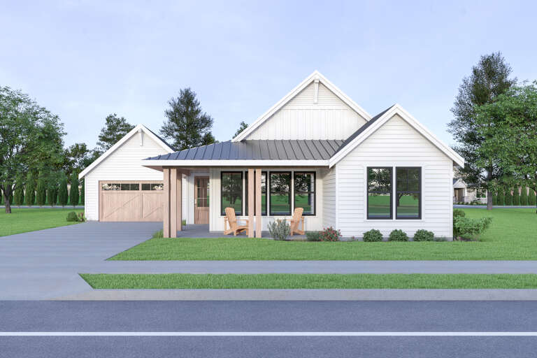 House Plan House Plan #35964 Front Elevation 