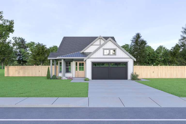 House Plan House Plan #35965 Front Elevation 