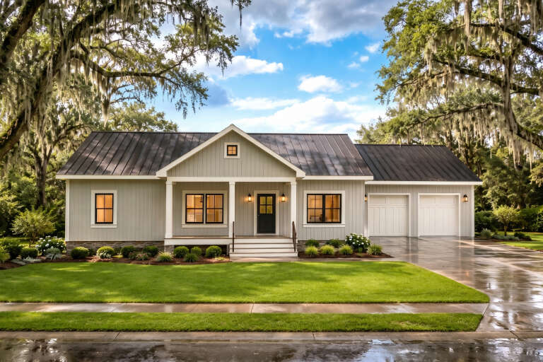 House Plan House Plan #35969 Front Elevation 