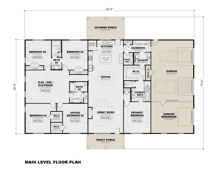 House Plan House Plan #35971 Drawing 1