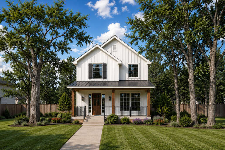 House Plan House Plan #35973 Front Elevation 