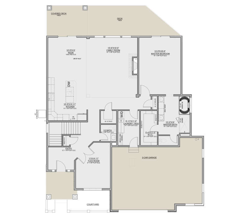 House Plan House Plan #35975 Drawing 1
