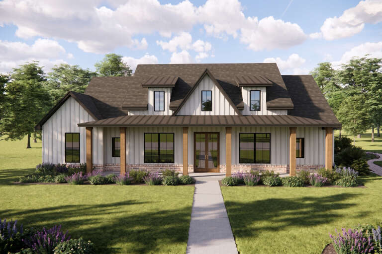 House Plan House Plan #35981 Front Elevation 