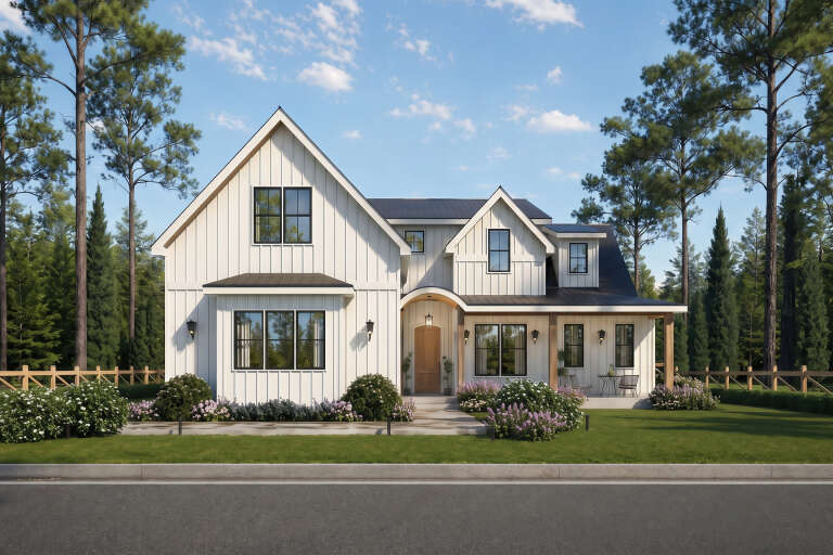 House Plan House Plan #35982 Front Elevation 