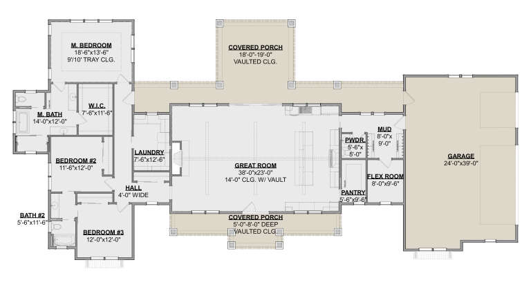 House Plan House Plan #35984 Drawing 1