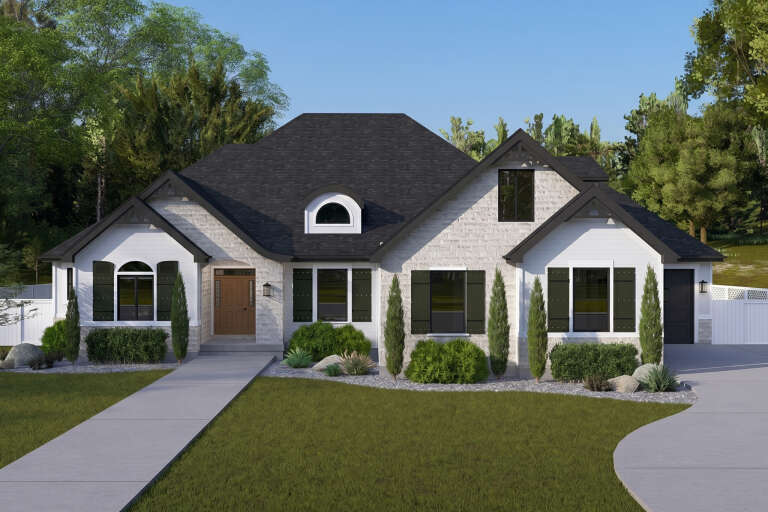 House Plan House Plan #35987 Front Elevation