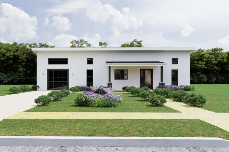 House Plan House Plan #36003 Front Elevation 