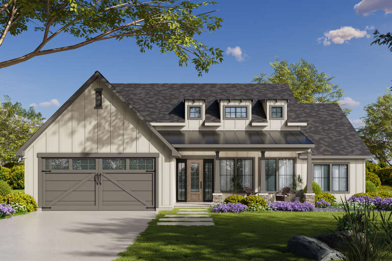 House Plan House Plan #36006 Front Elevation 