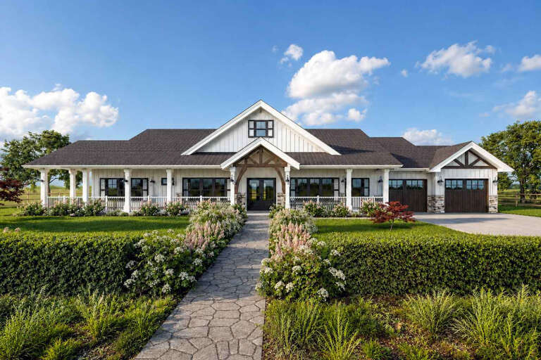House Plan House Plan #36008 Front Elevation 