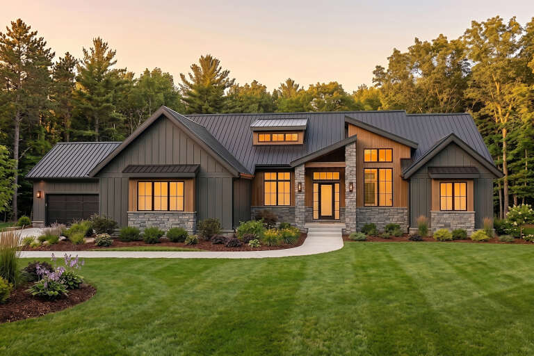 House Plan House Plan #36019 Front Elevation 