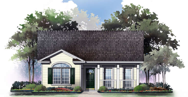 House Plan House Plan #3604 Front Elevation