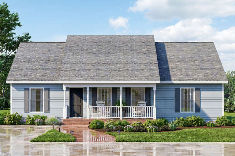 House Plan House Plan #36052 Front Elevation 