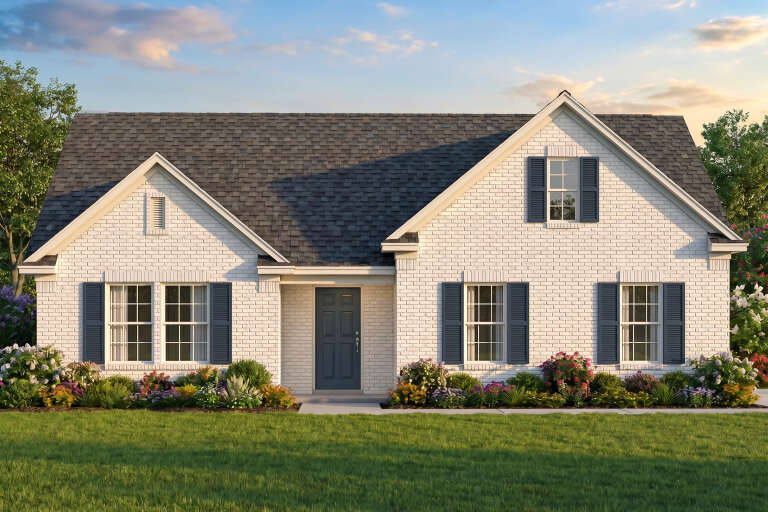 House Plan House Plan #36062 Front Elevation 