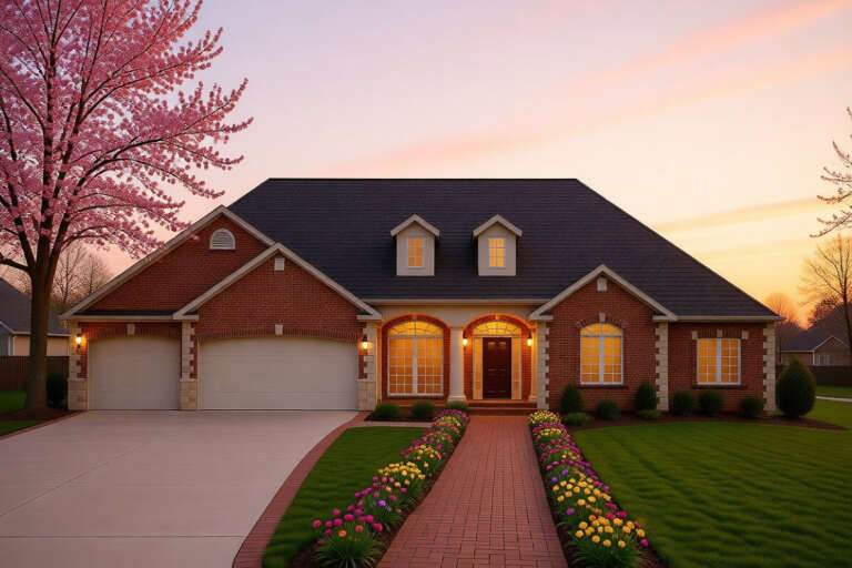 House Plan House Plan #36067 Front Elevation 
