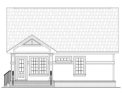 Traditional House Plan #348-00005 Elevation Photo
