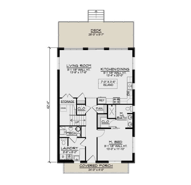 House Plan House Plan #36083 Drawing 1
