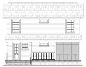 Traditional House Plan #348-00007 Elevation Photo