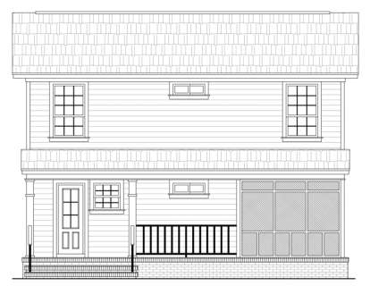 Traditional House Plan #348-00007 Elevation Photo