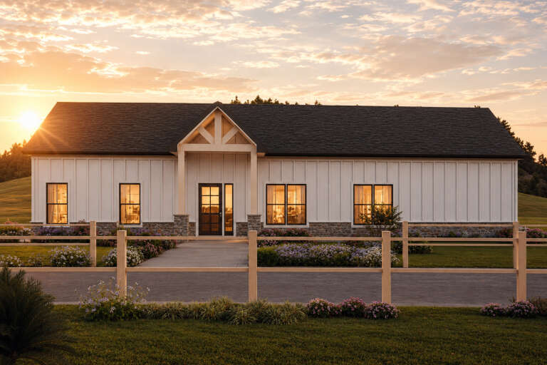House Plan House Plan #36092 Front Elevation 