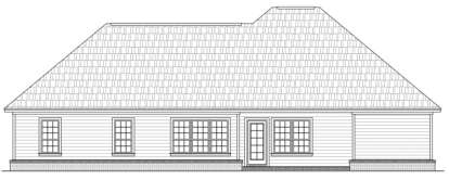 Traditional House Plan #348-00008 Elevation Photo