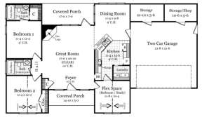 Main Floor for House Plan #348-00008