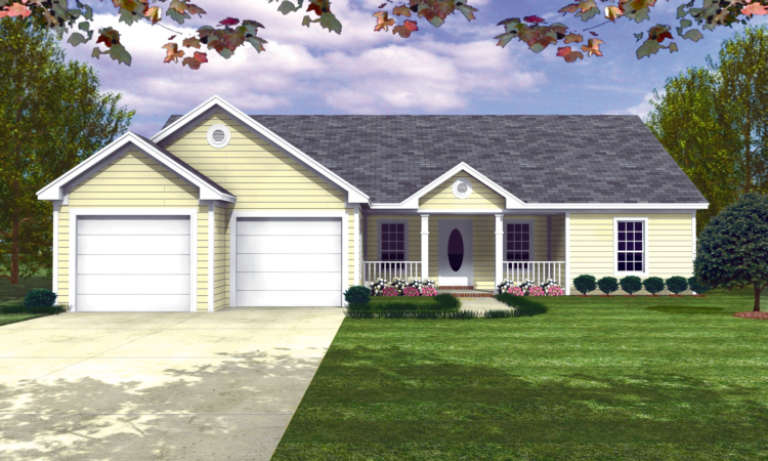 House Plan House Plan #3613 Front Elevation