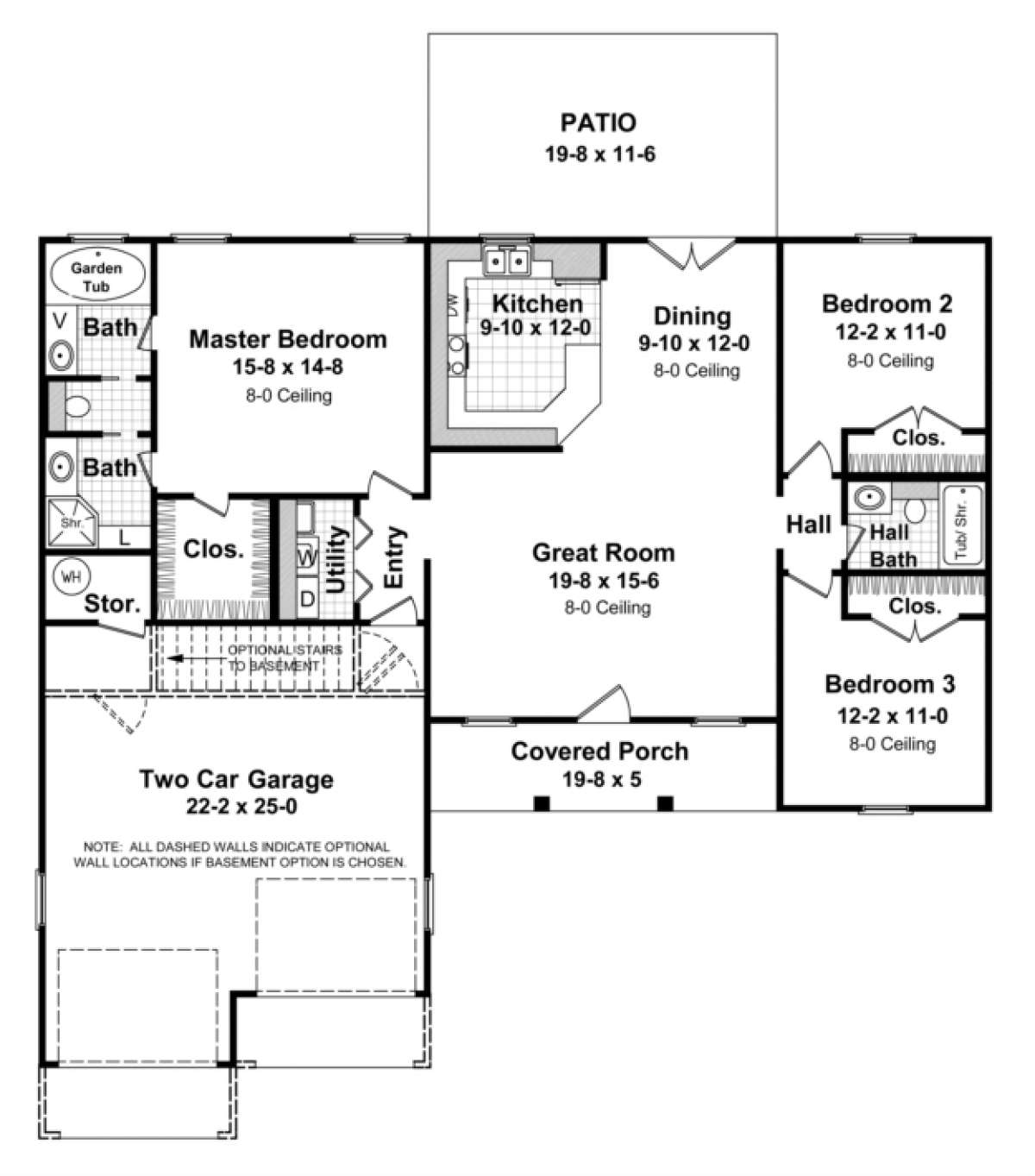 Main Floor for House Plan #348-00011
