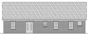 Country House Plan #348-00014 Elevation Photo