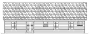 Country House Plan #348-00015 Elevation Photo